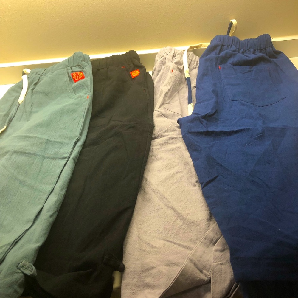 4 pairs of long shorts